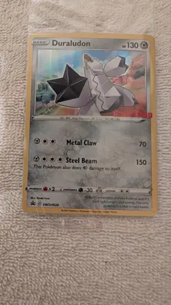 Duraludon GameStop Exclusive Stamp Promo SWSH028 Pokemon Card Sealed Mint - Image 1