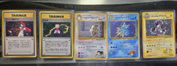 Vintage Japanese Pokemon Gym Heroes/Challenge Holo 5 Card Lot Near Mint NM - Image 1