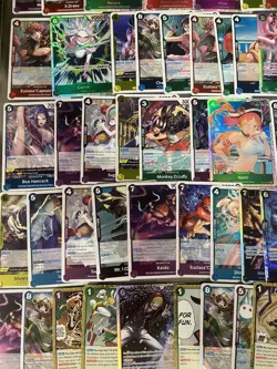 ONE PIECE Card Lot (over 1000) SR, R, Leader, Don, 2 Boxes - Image 5
