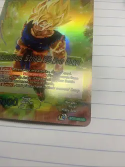 Ferocious Strike SS Son Goku BT10-060 Foil Dragon Ball Super Card Game | NM - Image 2