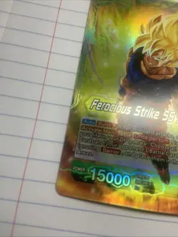 Ferocious Strike SS Son Goku BT10-060 Foil Dragon Ball Super Card Game | NM - Image 3