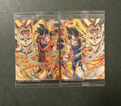 S3600 Vegito Son Goku & Vegeta SSR Dragon Ball Itajaga Vol.5 Cards Sealed - Image 1