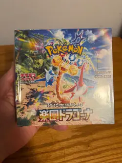 Pokemon Card Paradise Dragona Booster Box SV7a JAPAN w/Shrink - Image 1