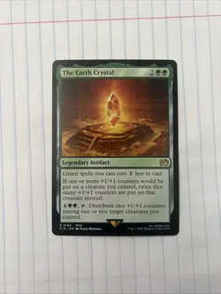 The Earth Crystal Final Fantasy MTG Regular Card NM Magic The Gathering - Image 1