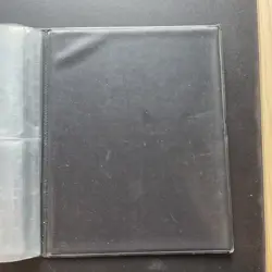 Pokemon Folder Vintage 1999 Base Set Trading Card Folder Binder 4 Pocket WOTC - Image 5