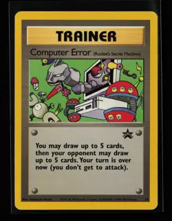 Computer Error (Rocket's Secret Machine) 16/53 WoTC Promo Pokemon Card - Image 1