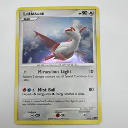 Latias 003/017 POP Series 7 Holo Rare Pokemon TCG Card 2008 English - Image 1