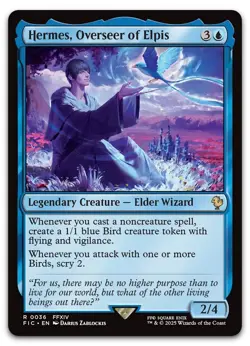 Hermes, Overseer of Elpis #36 (NM) Final Fantasy FIC Magic MTG - Image 1
