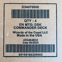 Magic The Gathering Duskmourn House of Horror Commander Deck Set of 4 - Image 2