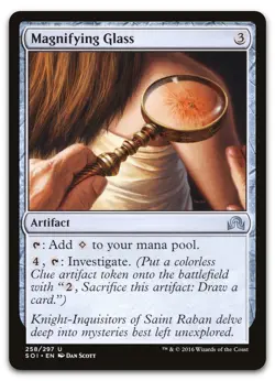 Magnifying Glass #258 (NM) Shadows over Innistrad SOI Magic MTG - Image 1