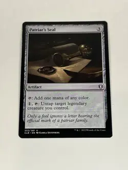 MTG - Patriar's Seal - Commander Legends Baldur's Gate - NM - Image 1