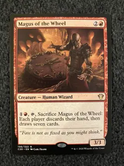 Magic The Gathering MTG - Magus of the Wheel - Commander 2020 - Image 1