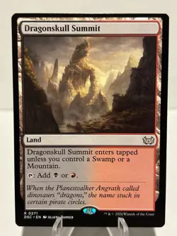 Dragonskull Summit 271 R Commander: Duskmourn: House of Horror NM MTG - Image 1