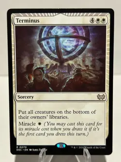 Terminus 70 R Commander: Duskmourn: House of Horror NM MTG - Image 1
