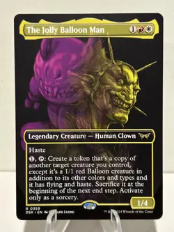 The Jolly Balloon Man (Showcase) 359 R Duskmourn: House of Horror NM MTG - Image 1