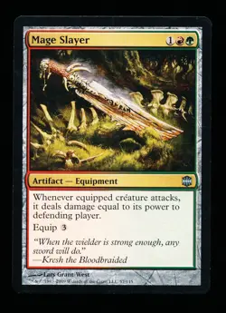 * * 1x Mage Slayer x1 * * Alara Reborn MTG NM Near Mint or Close - Image 1