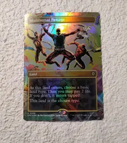 MTG Multiversal Passage #206 Foil Borderless Marvel's Spider-Man Extended Rare - Image 3