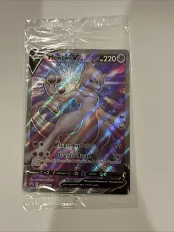 Mewtwo V SWSH229 SWSH: Sword & Shield Holo SEALED PROMO Pokemon Card - Image 1