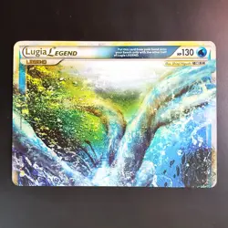Lugia LEGEND Top+Bottom 113 & 114/123 HeartGold & SoulSilver LP/NM Pokemon Card - Image 2