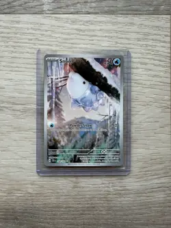 Pokemon SV05 Scarlet & Violet Temporal Forces 168/162 Snom Illustration Rare NM - Image 1