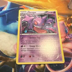 Pokemon Gengar Holo Rare Raw TCG Card Single Near Mint Condition - Image 2