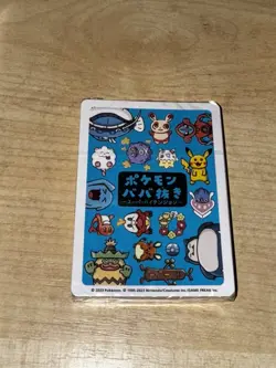 Pokemon Center Japanese Babanuki Old Maid Blue Deck - Super High Tension Sealed - Image 4
