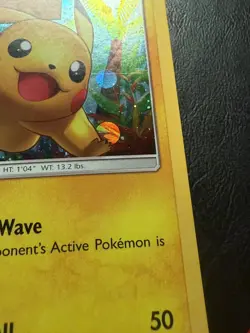 2017 Pokemon TCG Pikachu SM76 Black Star Promo Holo! NM Cond. - Image 4