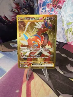 Pokemon TCG Koraidon EX 254/198 SV01 Scarlet & Violet Base Set Holo Hyper Rare - Image 1