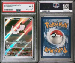 2023 Pokemon Bombirdier 219/198 Sv01: Scarlet & Violet Base Set Holo PSA 9 Mint - Image 3