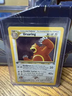 Pokemon Neo Discovery 1st Edition Ursaring 15/75 Holo NM - Image 1
