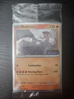 Pokemon Phantasmal Flames Reshiram 017/094 Promo Stamped Sealed TCG - Image 1