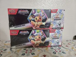 Sam’s Club Pokemon Prismatic Evolutions Surprise Box & Booster Bundle New Sealed - Image 1