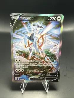 Pokemon Arceus V Alternate Full Art Ultra Rare Holo 166/172 Brilliant Stars - Image 1