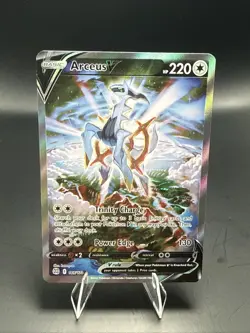 Pokemon Arceus V Alternate Full Art Ultra Rare Holo 166/172 Brilliant Stars - Image 2