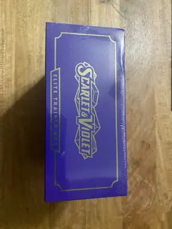 NEW Pokemon TCG: Scarlet and Violet Elite Trainer Box - Miraidon Purple SEALED - Image 3