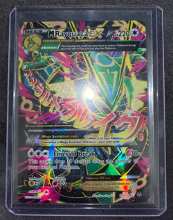 Pokemon TCG Roaring Skies M Rayquaza EX 105/108 Card LP - Image 1