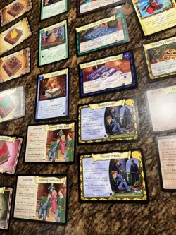 Harry Potter 2001 TCG Base Card Lot Many Rare Cards Warner Bros. 57 Card Lot - Image 1