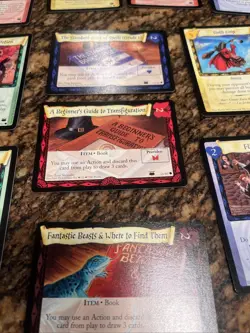 Harry Potter 2001 TCG Base Card Lot Many Rare Cards Warner Bros. 57 Card Lot - Image 4