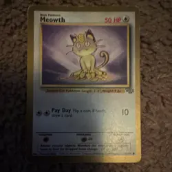 Pokemon Meowth Jungle 56/64 Regular Card 1999 Wizards English TCG - Image 2