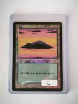 1 X ISLAND LAND ARENA MTG MAGIC CARD 1993-2001 FOIL MINT CONDITION #4 - Image 1
