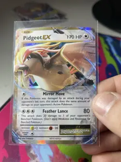 Pidgeot EX 64/108 Ultra Rare Holo XY Evolutions Pokemon Card 2016 - LP - Image 1