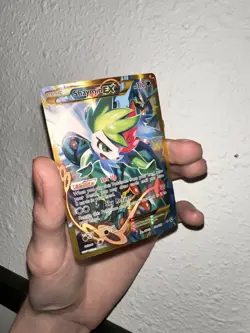 Pokemon TCG Shaymin EX 077a/108 Alternate Art Holo Promo Card NM/M Condition - Image 1
