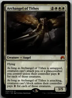 Archangel of Tithes M Magic Origins 4 LP - Image 1
