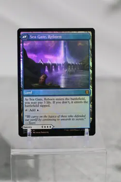 Sea Gate Restoration/Sea Gate Reborn Foil Zendikar Rising NM ENG MTG - Image 2