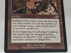 Rare Magic the Gathering 1x Tangle Wire - Nemesis MTG MP - Image 4