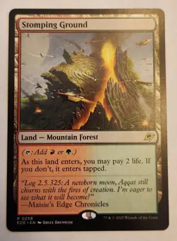 Stomping Ground Edge of Eternities Regular Rare Land NM+ - Image 1