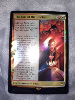 The Day of the Doctor: MtG Magic the Gathering Doctor Who SURGE FOIL 726 - Image 3