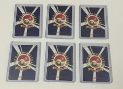Pokemon Japanese Leader’s Stadium 6 Card Brock Lot - Image 2