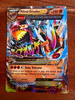 Primal Groudon EX 86/160 Mega Holo Rare XY Primal Clash 2014 Pokemon TCG - Image 1
