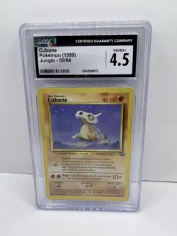 Pokemon Cards CGC Graded - Lot of 4 Slowpoke , Houndour, Cubone & Doduo - Image 5